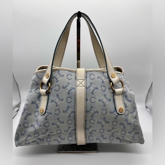 Celine
Celine Blue/White Monogram Canvas and Leather Satchel - Picture 2 of 13